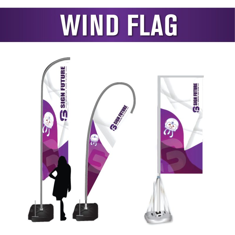Fabric Display - Wind Flags