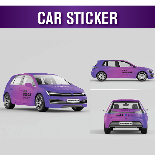 Inkjet Printing - Car Sticker
