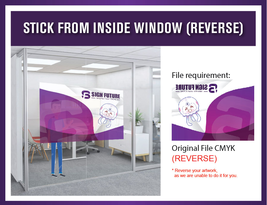 Stick from Inside Window (Reverse)