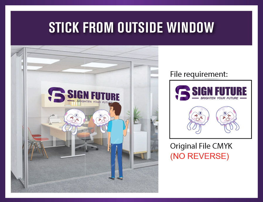 Stick from Outside Window