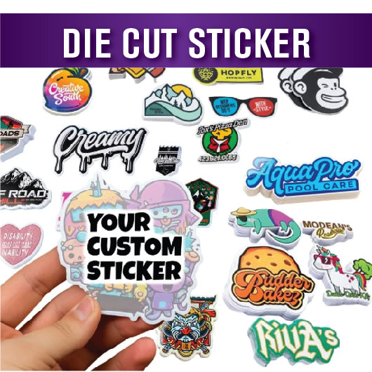 Inkjet Printing - Diecut Sticker