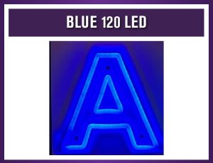BLUE 120 LED 100M
