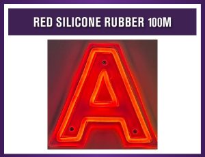 RED SILICONE RUBBER 100M