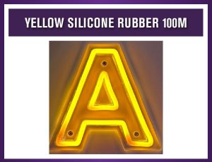 YELLOW SILICONE RUBBER 100M