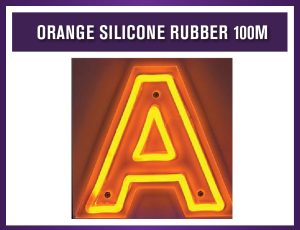 ORANGE SILICONE RUBBER 100M