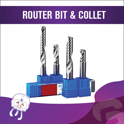 Material - Router Bit & Collet
